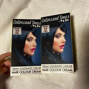 Blue Black level 1A Box hair dye each box is $5.